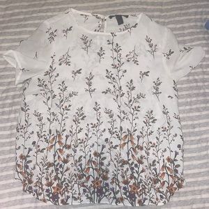 Forever 21 Floral Top